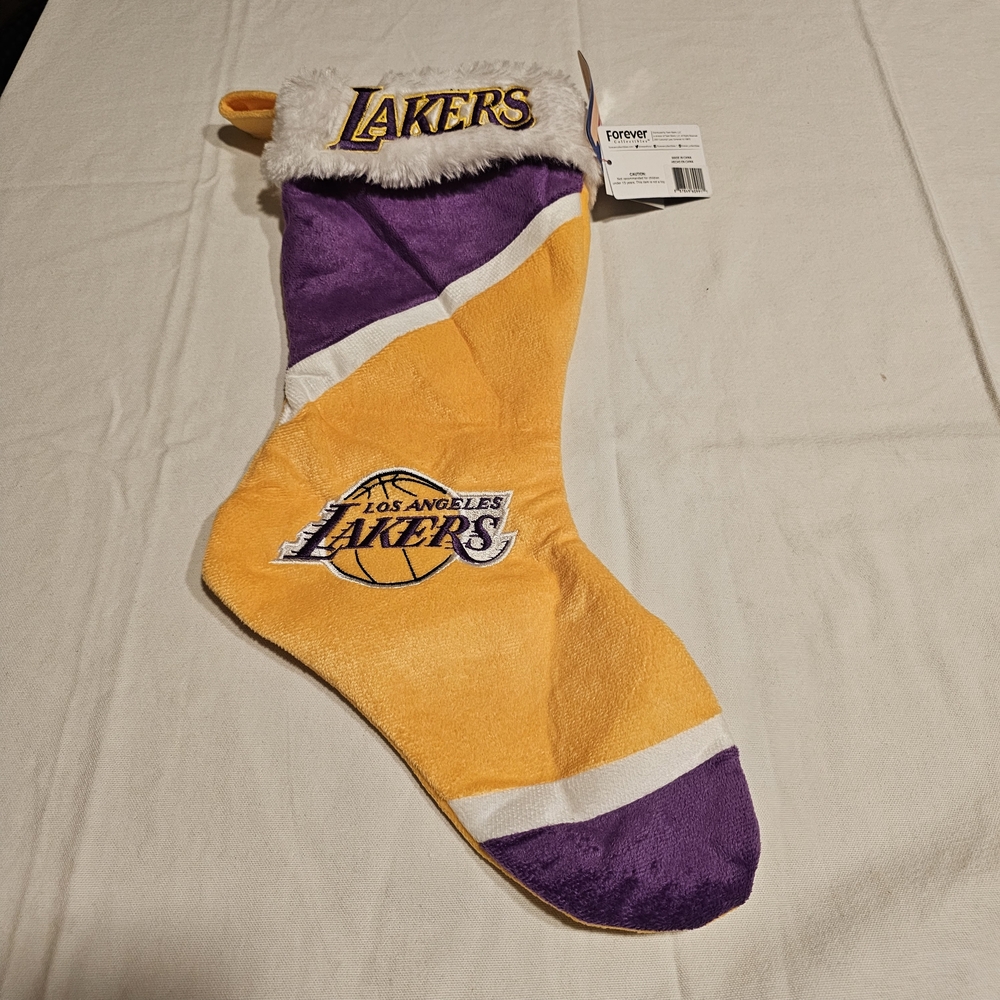 Los Angeles Lakers Christmas Stocking